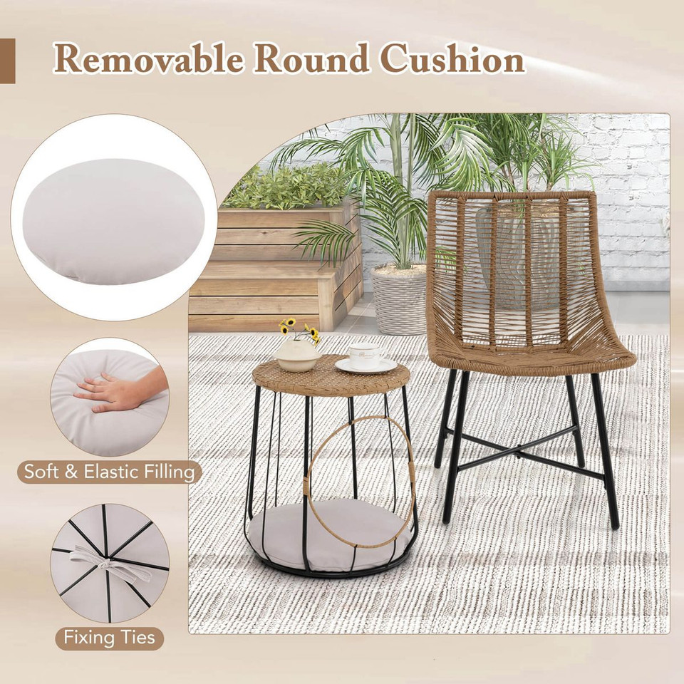 3-Piece Outdoor Furniture Set with Pet House  product image