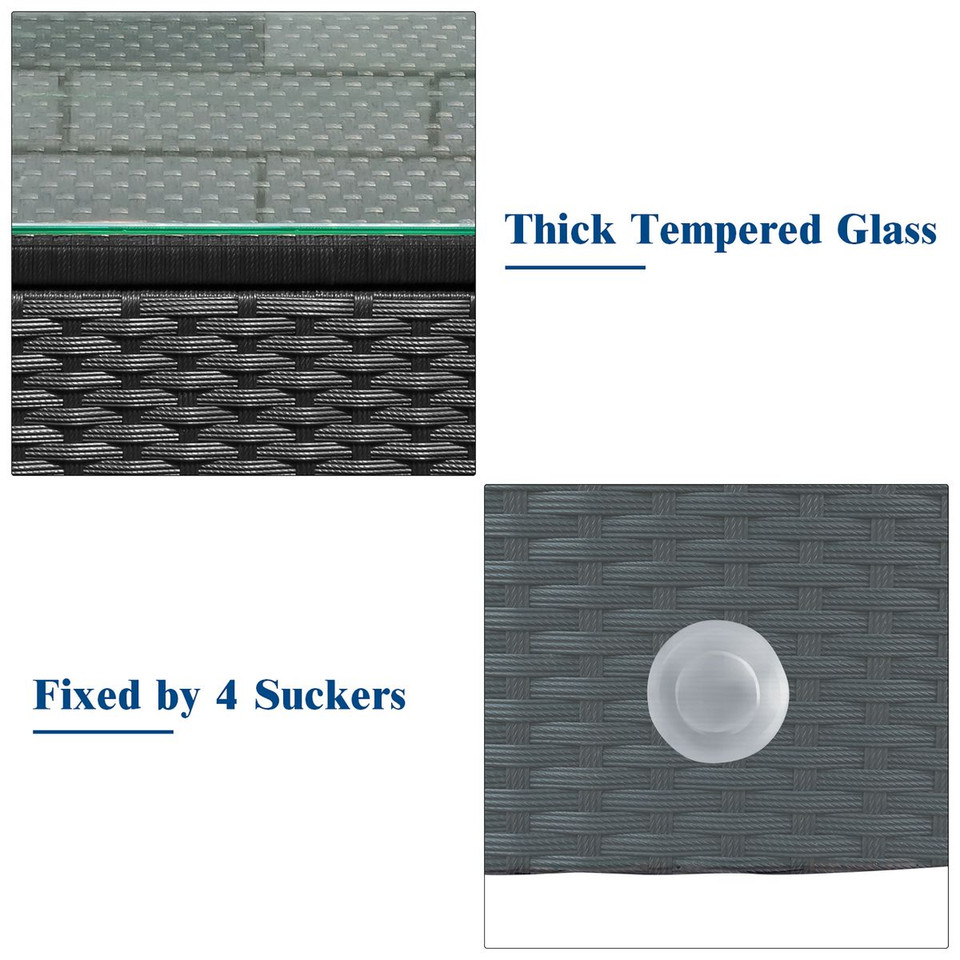 3-Piece Wicker Patio Furniture Set product image