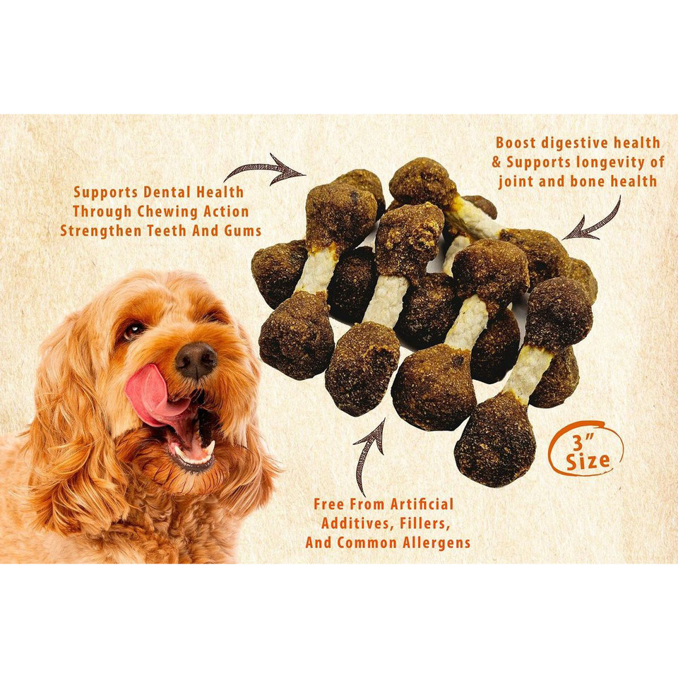 3-Inch Chicken Kebob Crunchy Sticks Dog Treat (12 to 50-Count) product image