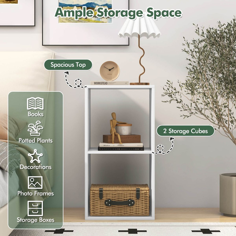 Modern Open-Back Bookshelf with Anti-Tip Kit product image