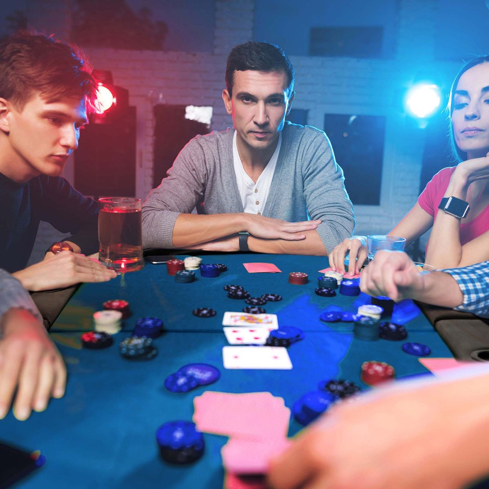 8-Player Poker Table with Cup Holders product image