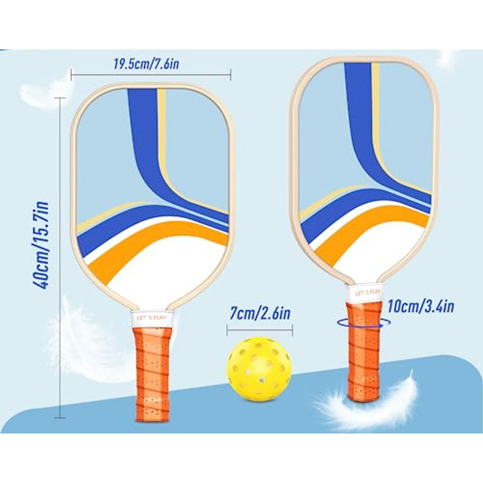 Sprypals Pickleball Set with Paddles, Balls, and Bag product image