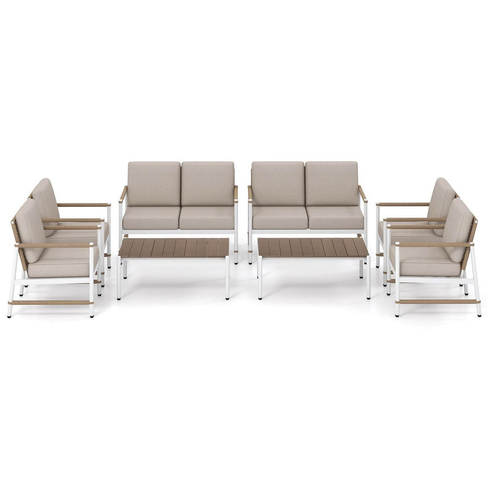 Patio Furniture Set with Coffee Table (4 or 8-Piece) product image