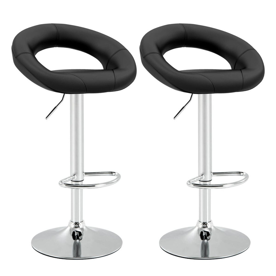 Adjustable Bar Stool Swivel Pub Chairs (Set of 2)  product image