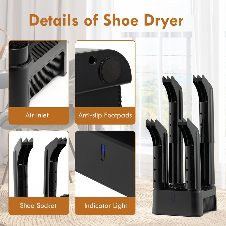 4-Shoe Electric Dryer with Timer product image