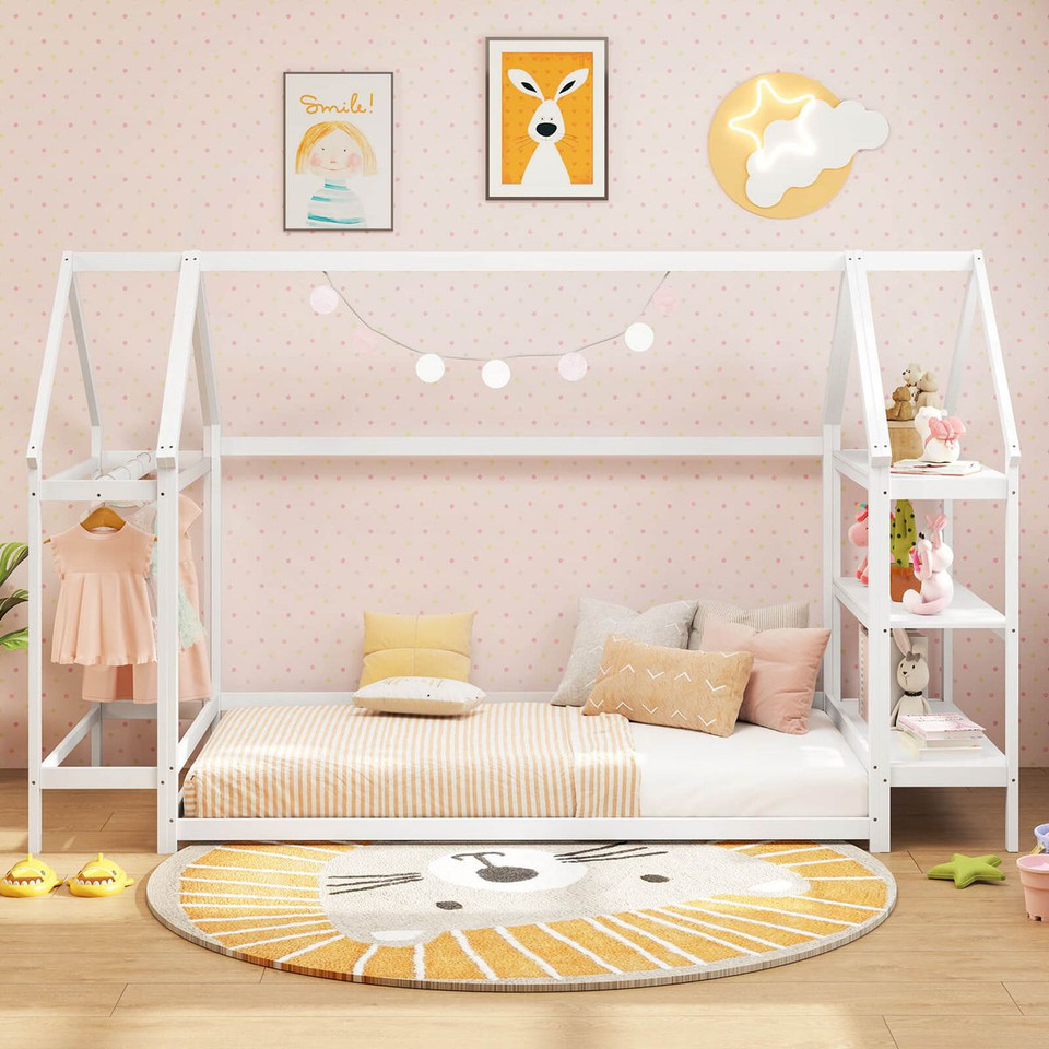 Twin Size House Montessori Floor Bed  product image