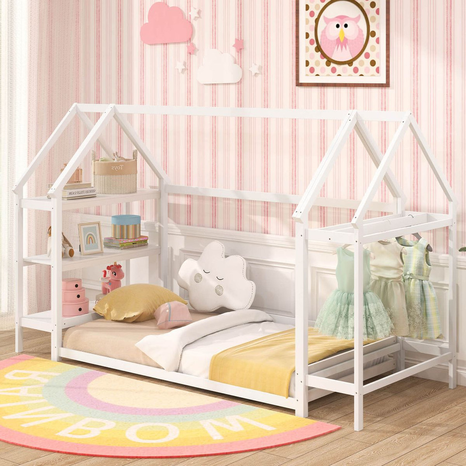 Twin Size House Montessori Floor Bed  product image
