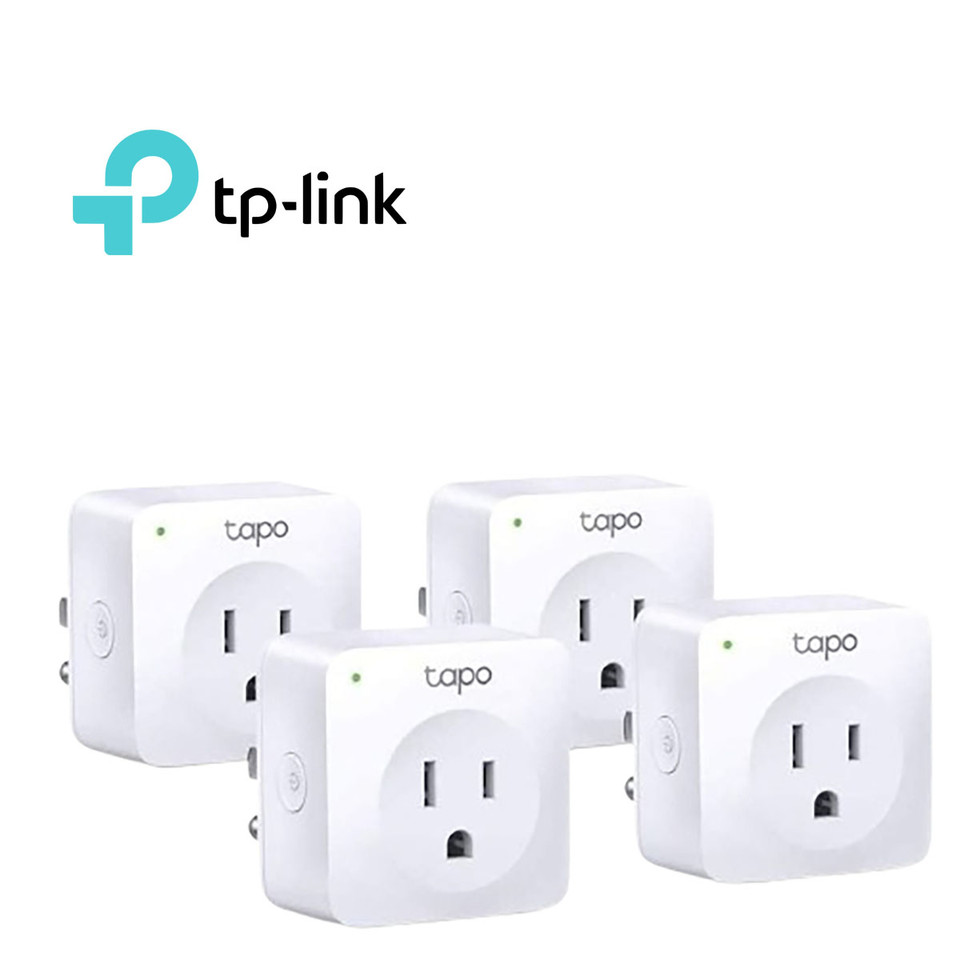 TP-Link Tapo P100 Mini Smart Wi-Fi Socket (4-Pack) product image