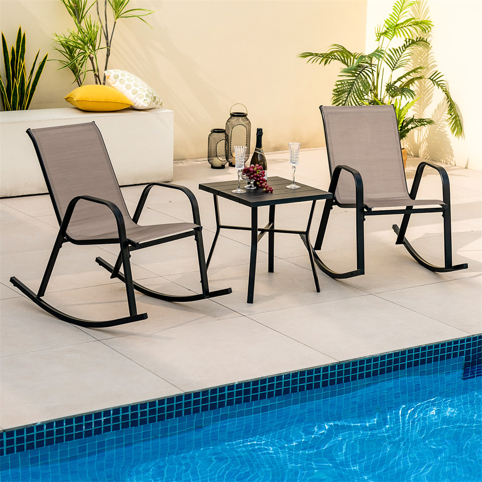 Outdoor Metal Patio Rocking Chair (2-Pack) product image