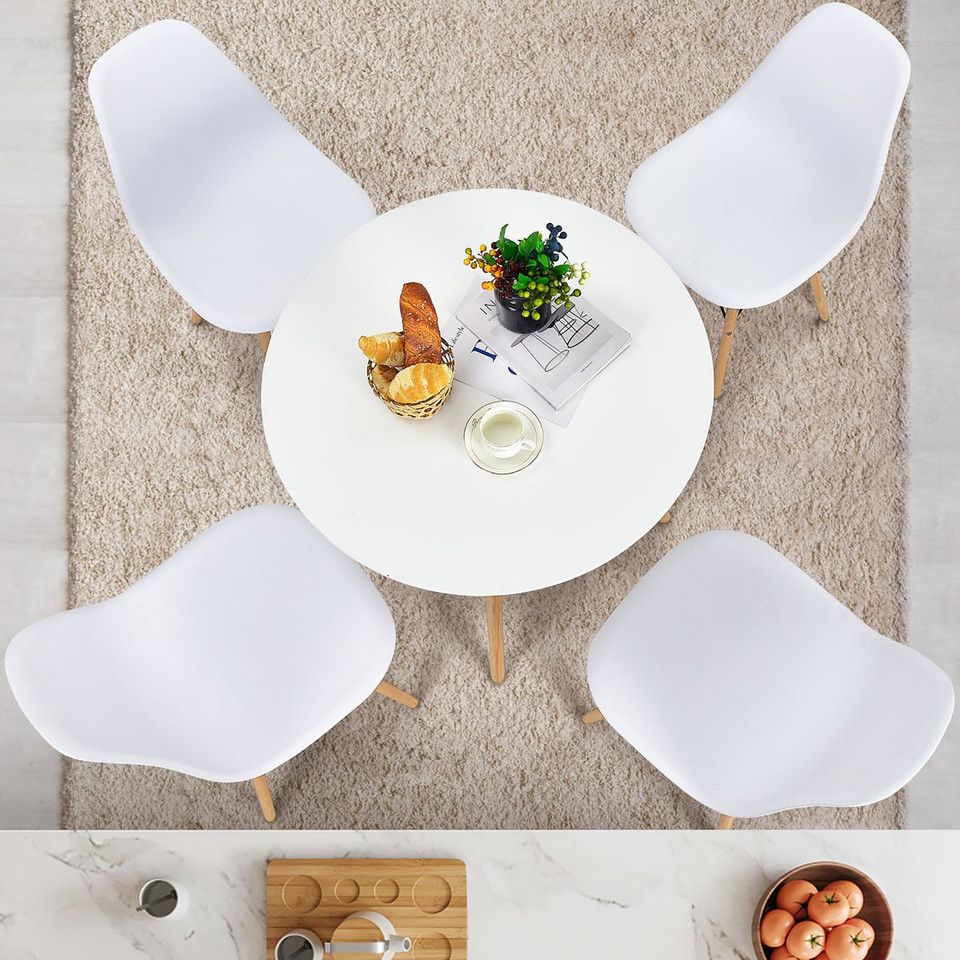 5-Piece Modern Dining Table Set product image