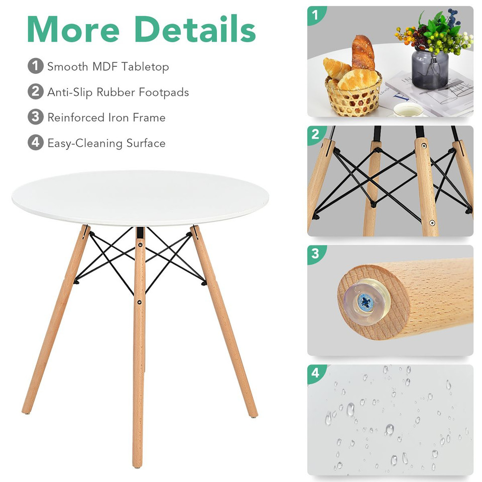 5-Piece Modern Dining Table Set product image