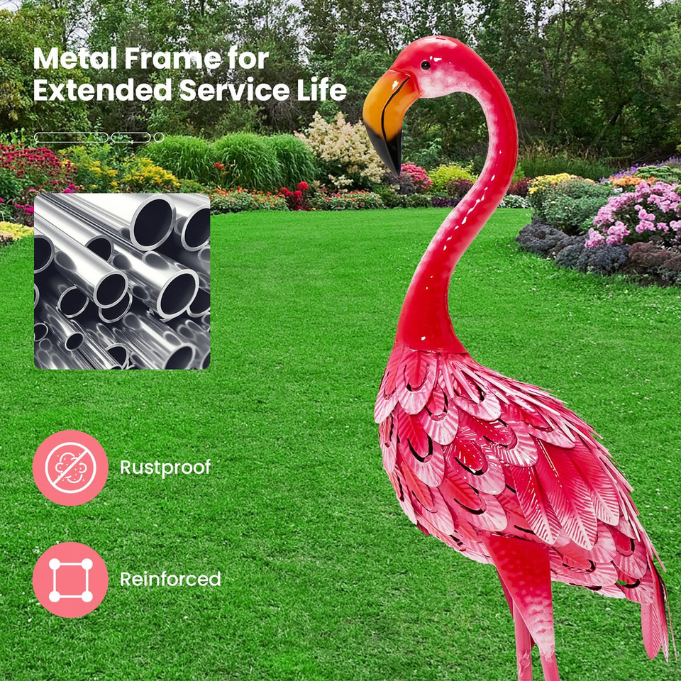 Flamingo Garden Statue Set (2-Pack) product image