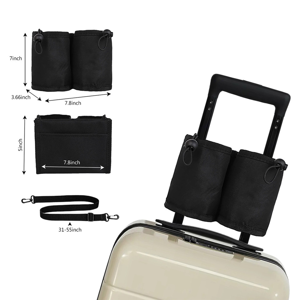 Luggage Cup Holder Travel Essential (2-Pack) product image