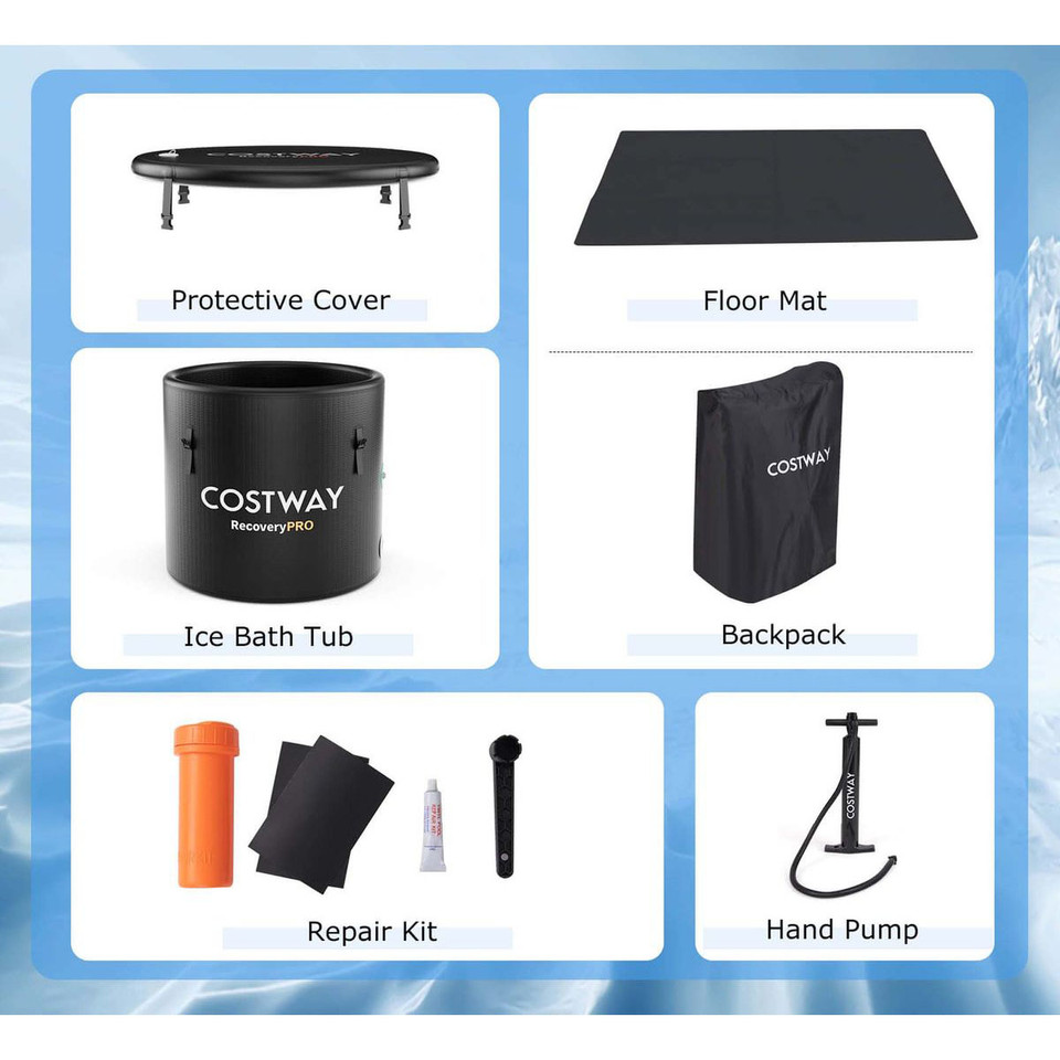 79-Gallon Water Chiller-Compatible Cold Plunge Tub with Cover product image