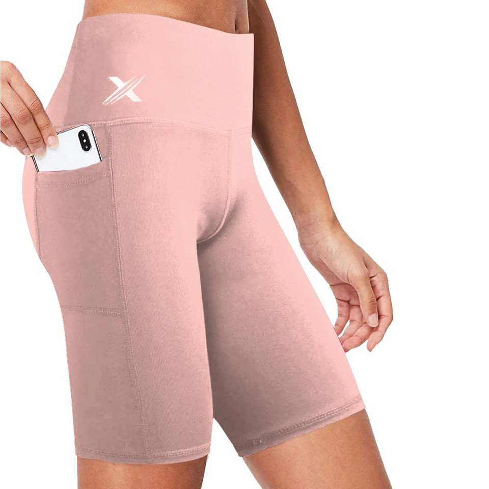 Women's High-Waist Breathable Yoga Shorts (3-Pack) product image