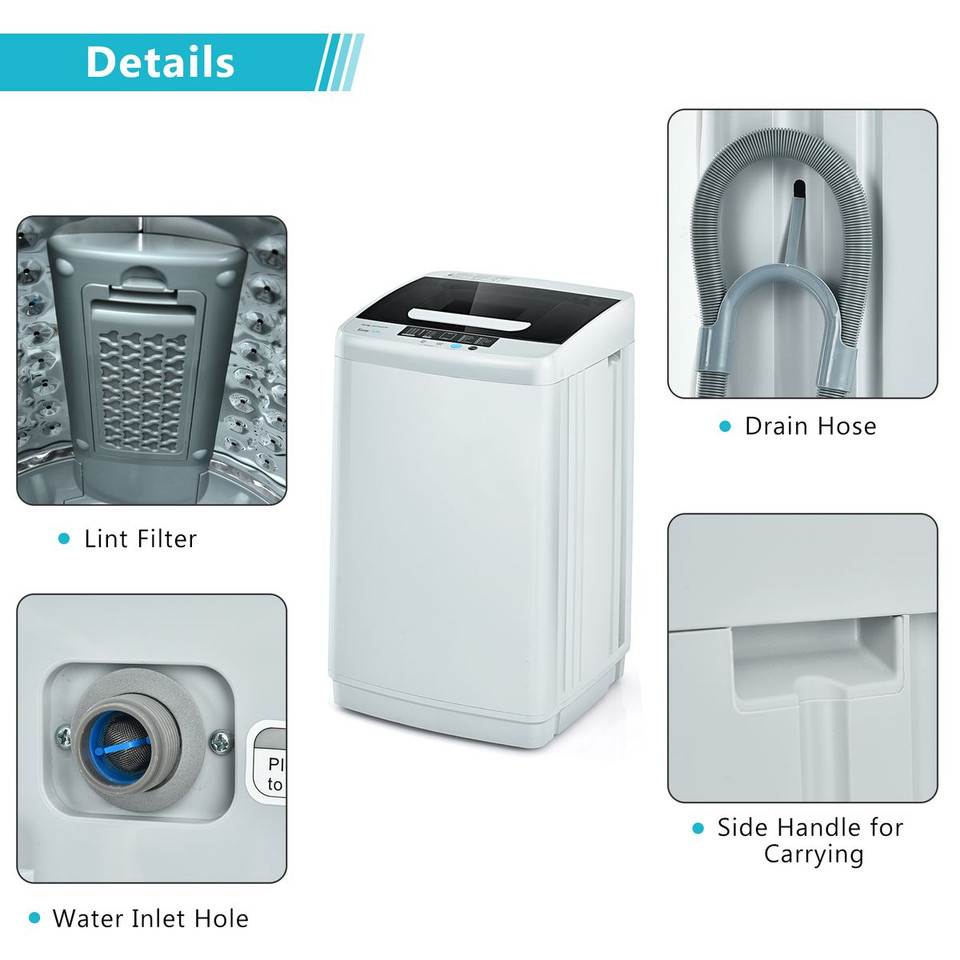 Portable Full-Automatic Laundry Washing Machine product image