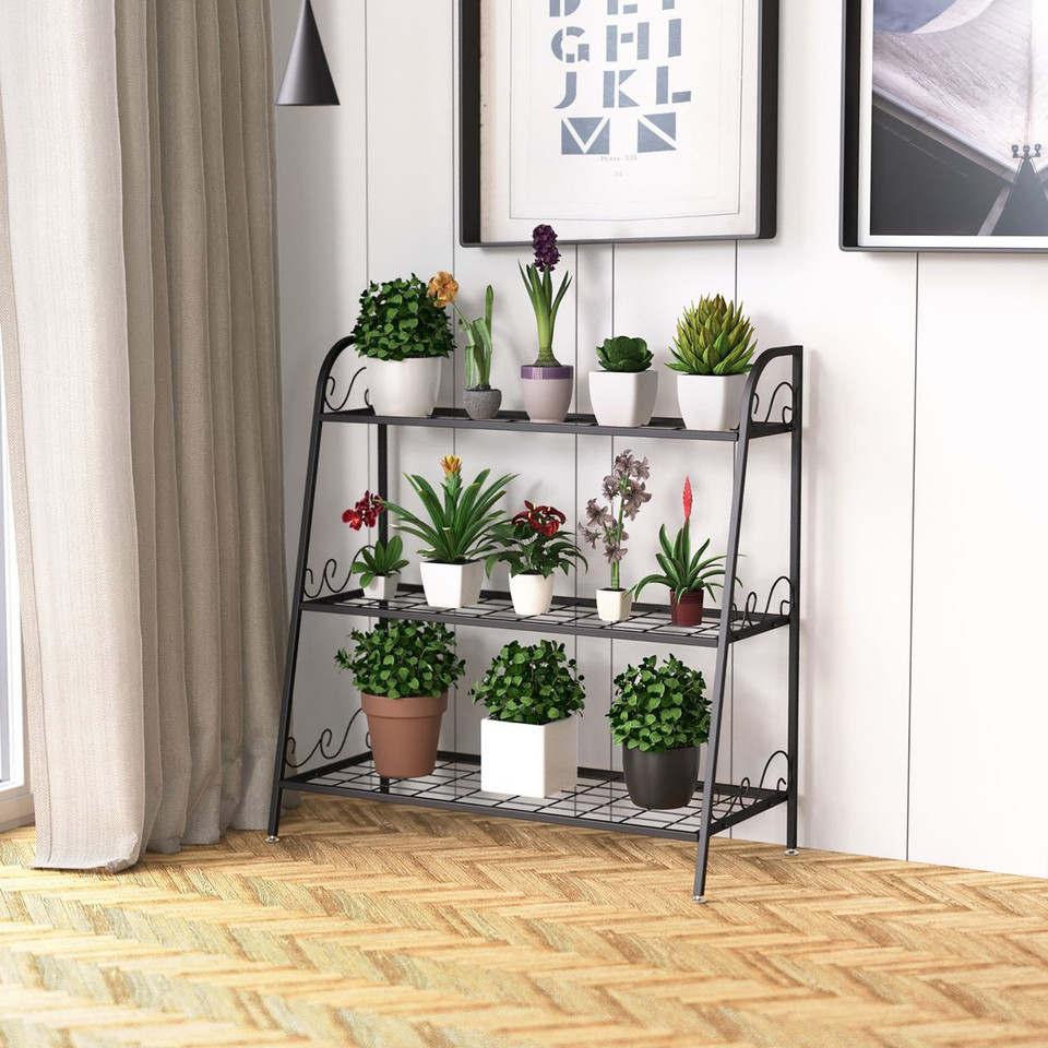 3-Shelf Metal Plant Stand product image