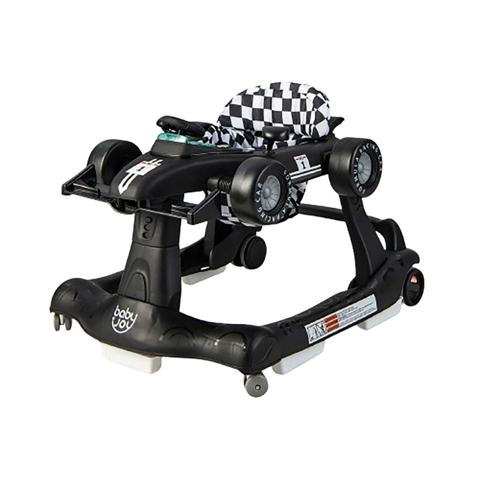 4-in-1 Foldable Activity Car Baby Walker with Adjustable Height & Speed product image