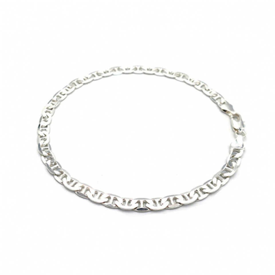14K White or Yellow Gold-Plated Anklet product image