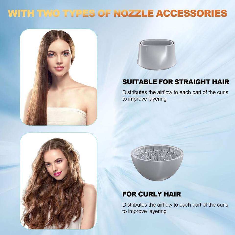 Ionic Blow Dryer with Dual Attachments product image