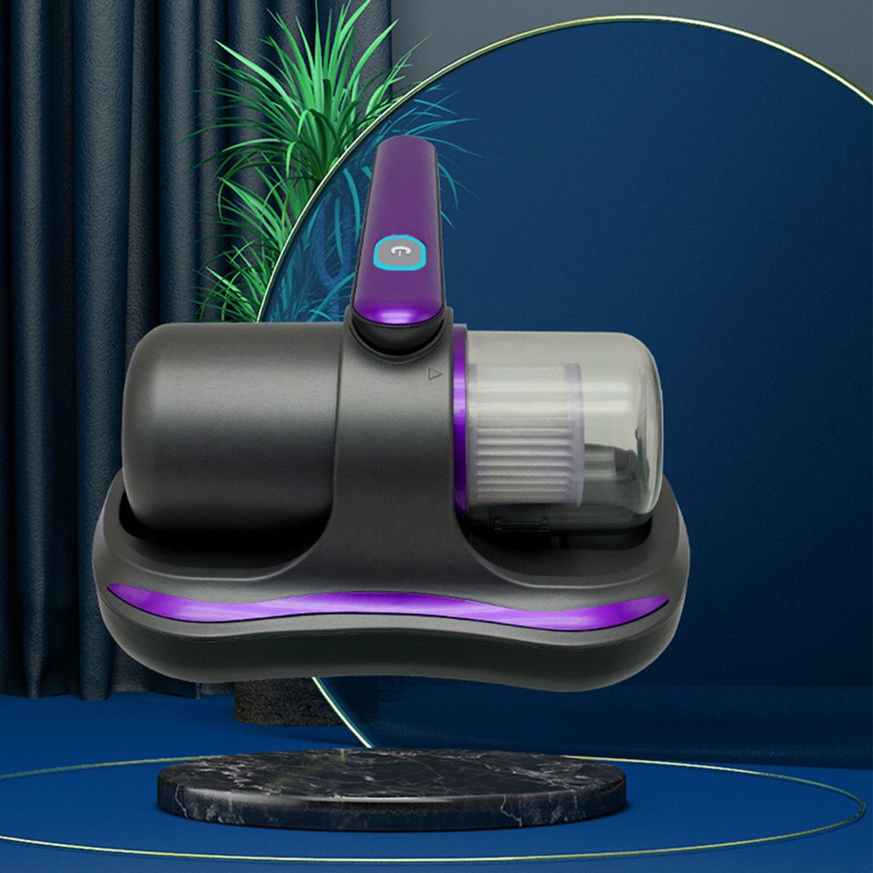 Handheld Bed Vacuum Cleaner with UV Light, Ultrasonic & Heating Tech, Cordless Vacuum for Mattress, Sofa, Pet Hair, Carpets product image