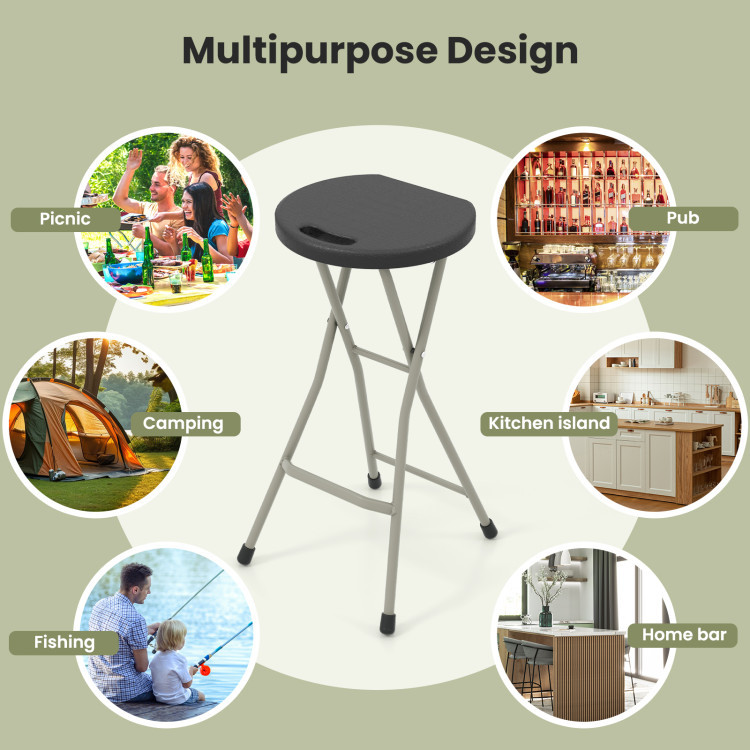 28-Inch Portable Folding Stool (1 to 4-Pack) product image