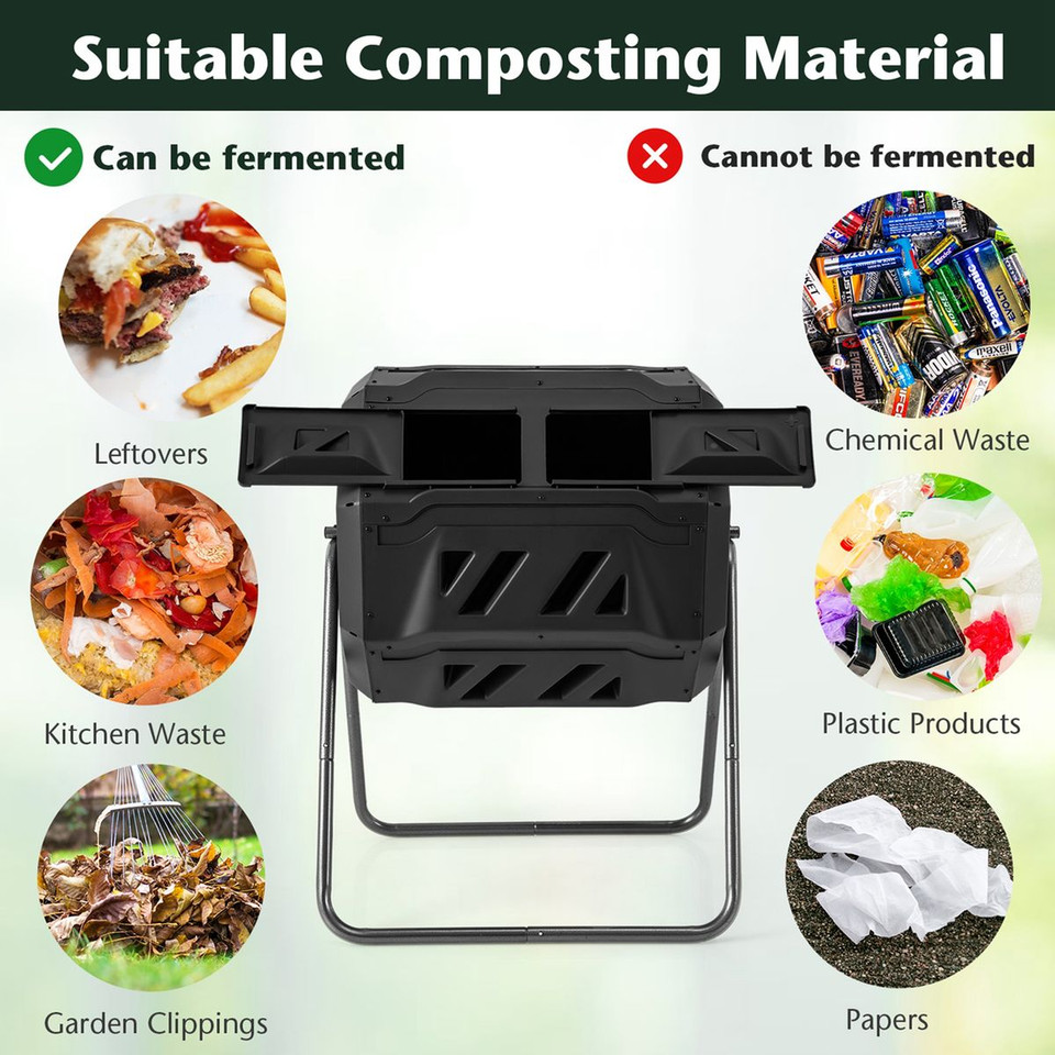 40-Gallon Garden Tumbling Composter product image