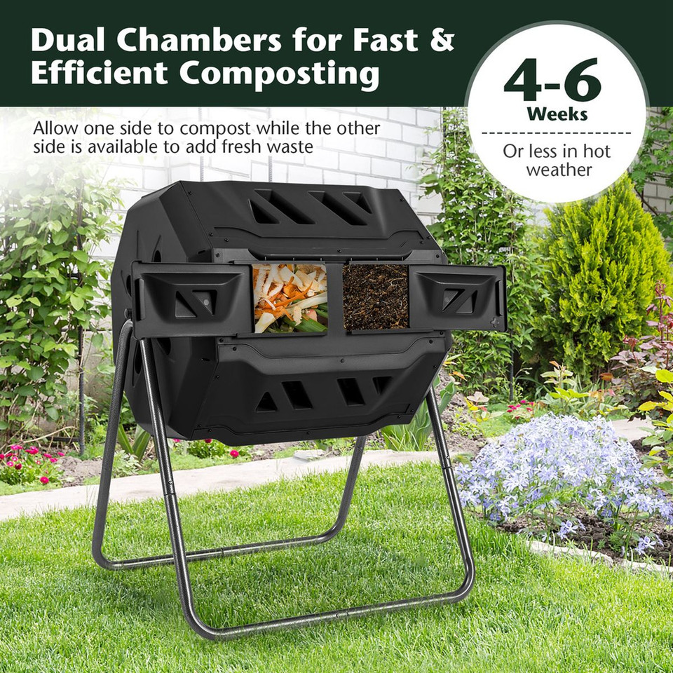 40-Gallon Garden Tumbling Composter product image