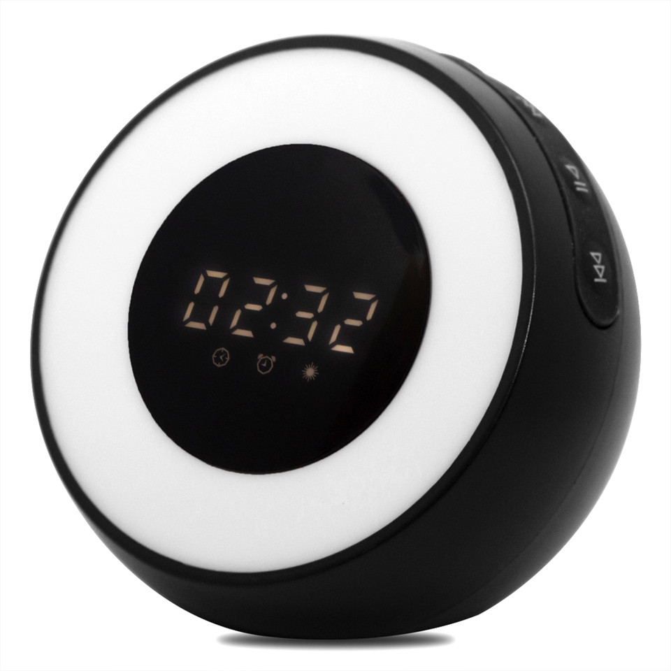 LED Alarm Clock BT Speaker with Built-in Purifier & Sound Machine product image