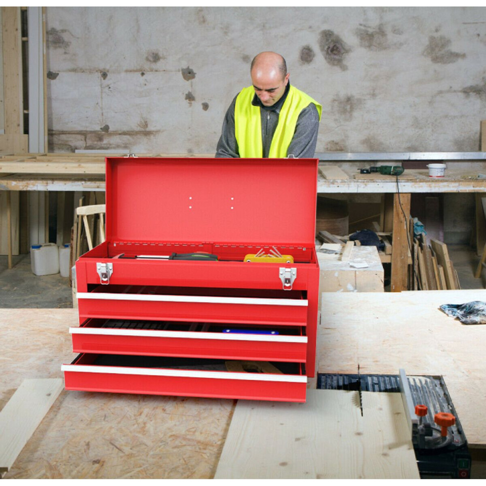 Portable 3-Drawer Tool Storage Box product image