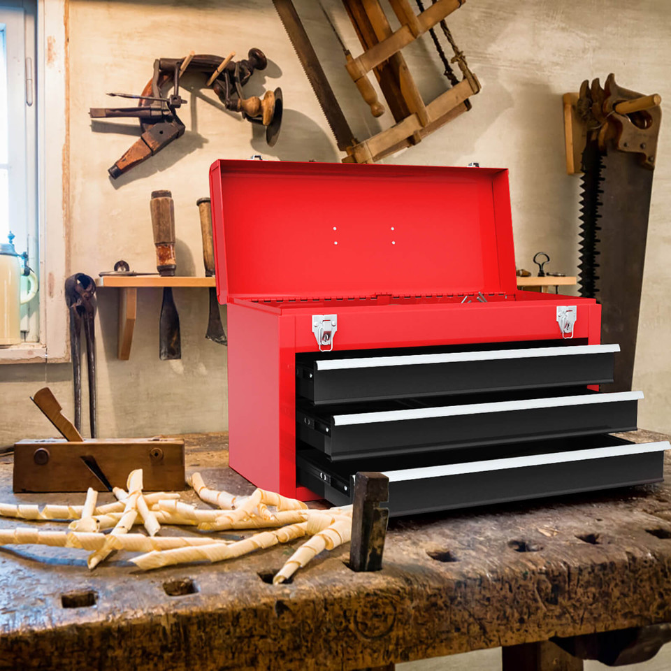 Portable 3-Drawer Tool Storage Box product image