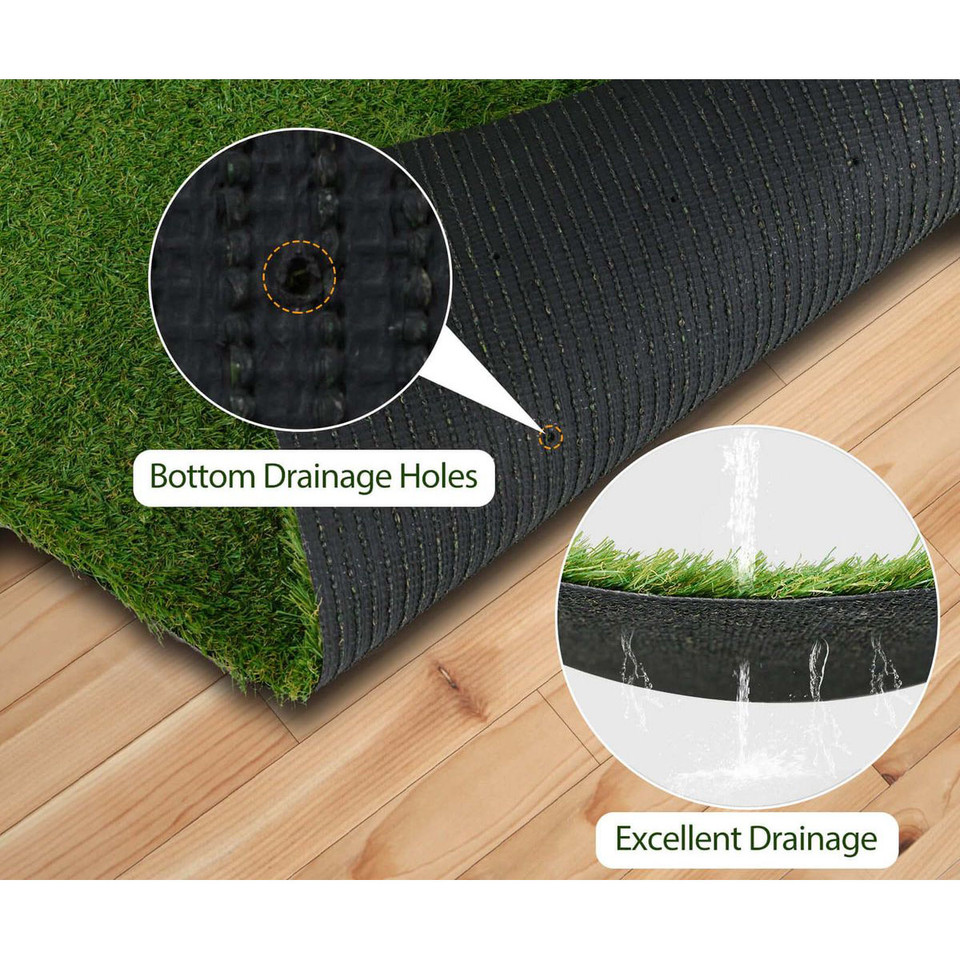 6 x 10-Foot Synthetic Turf Mat with Drainage Holes  product image