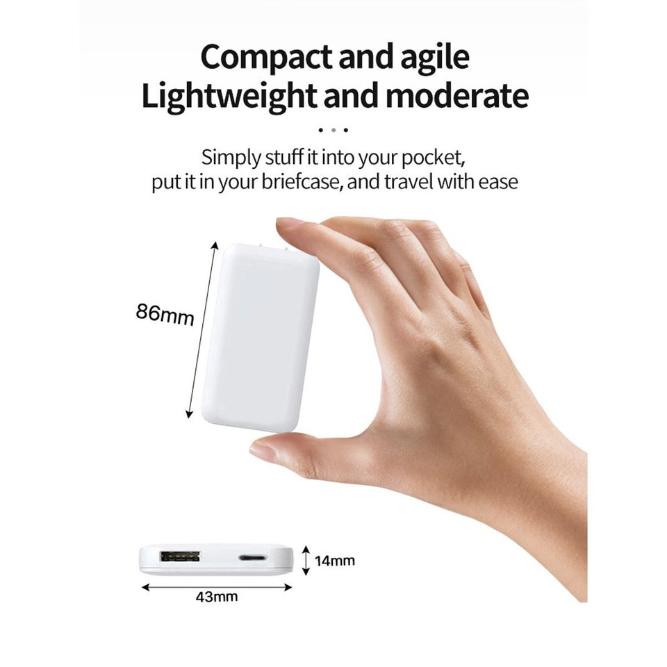 Ultra-Slim 30W USB-C & USB-A Dual-Port Fast Charger (2-Pack) product image