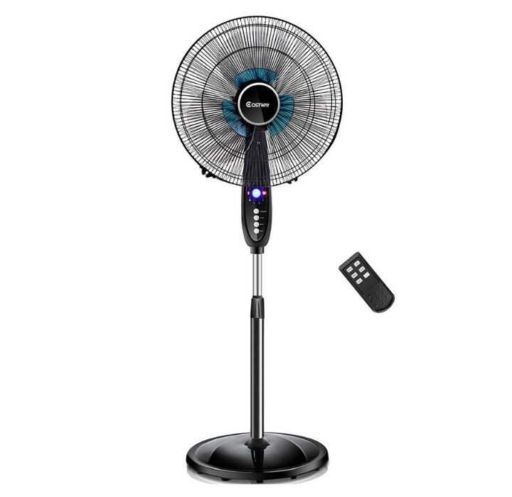16'' Adjustable Oscillating Pedestal Fan product image