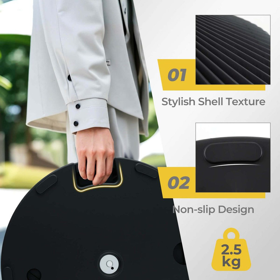 Fillable Umbrella Base with Plastic Ring and Adapters product image