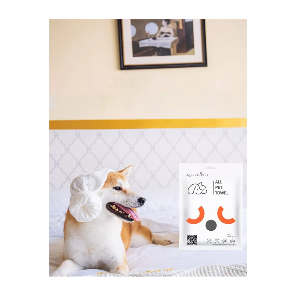 Hypoallergenic Disposable Pet Towel (6-Pack) product image