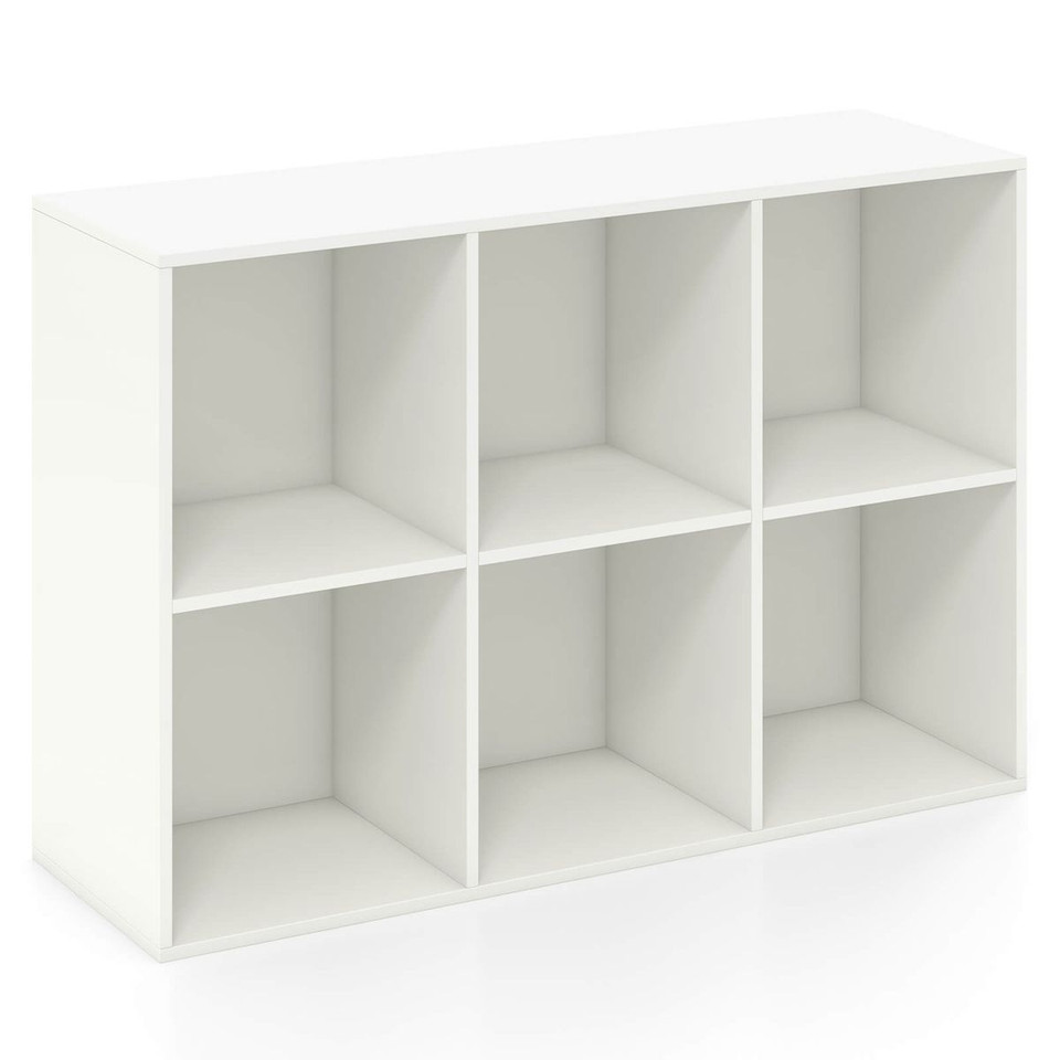 3-Tier 6-Cube Bookcase Storage Organizer  product image