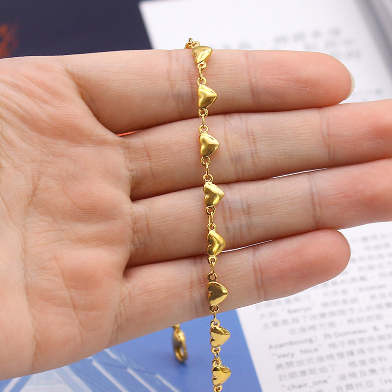 18K Yellow Gold High-Polish Ankle Bracelet product image