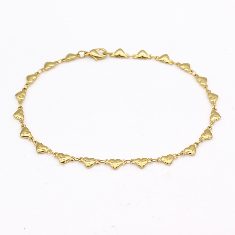18K Yellow Gold High-Polish Ankle Bracelet product image