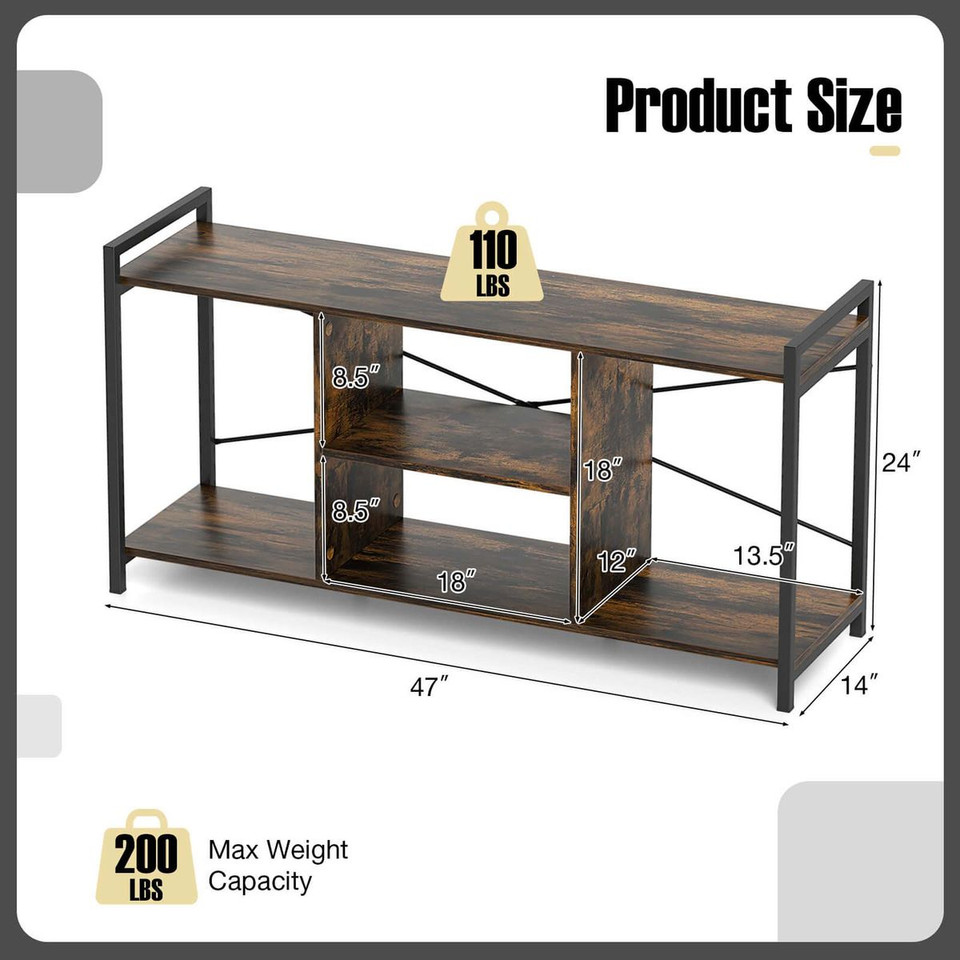 3-Tier TV Stand for 55" TVs product image