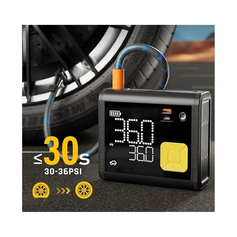 Tire Inflator Portable Air Compressor - 20,000mAh, 150PSI product image