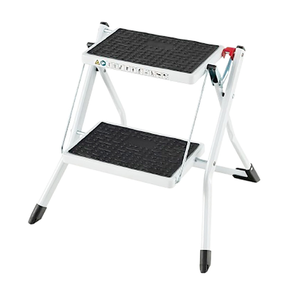 Folding 2-Step Ladder with Anti-Slip Pedal & Large Foot Pads product image