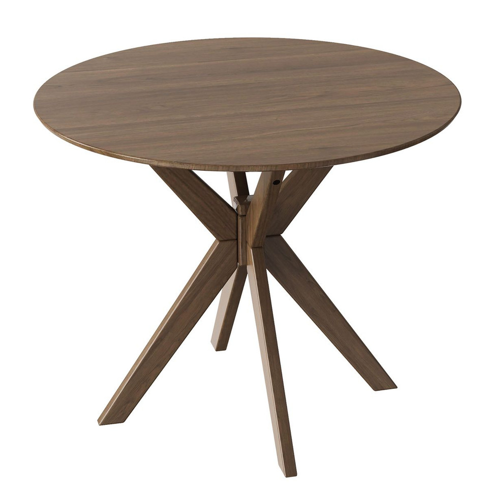 35'' Modern Wood Dining Table with Solid Wood Legs product image