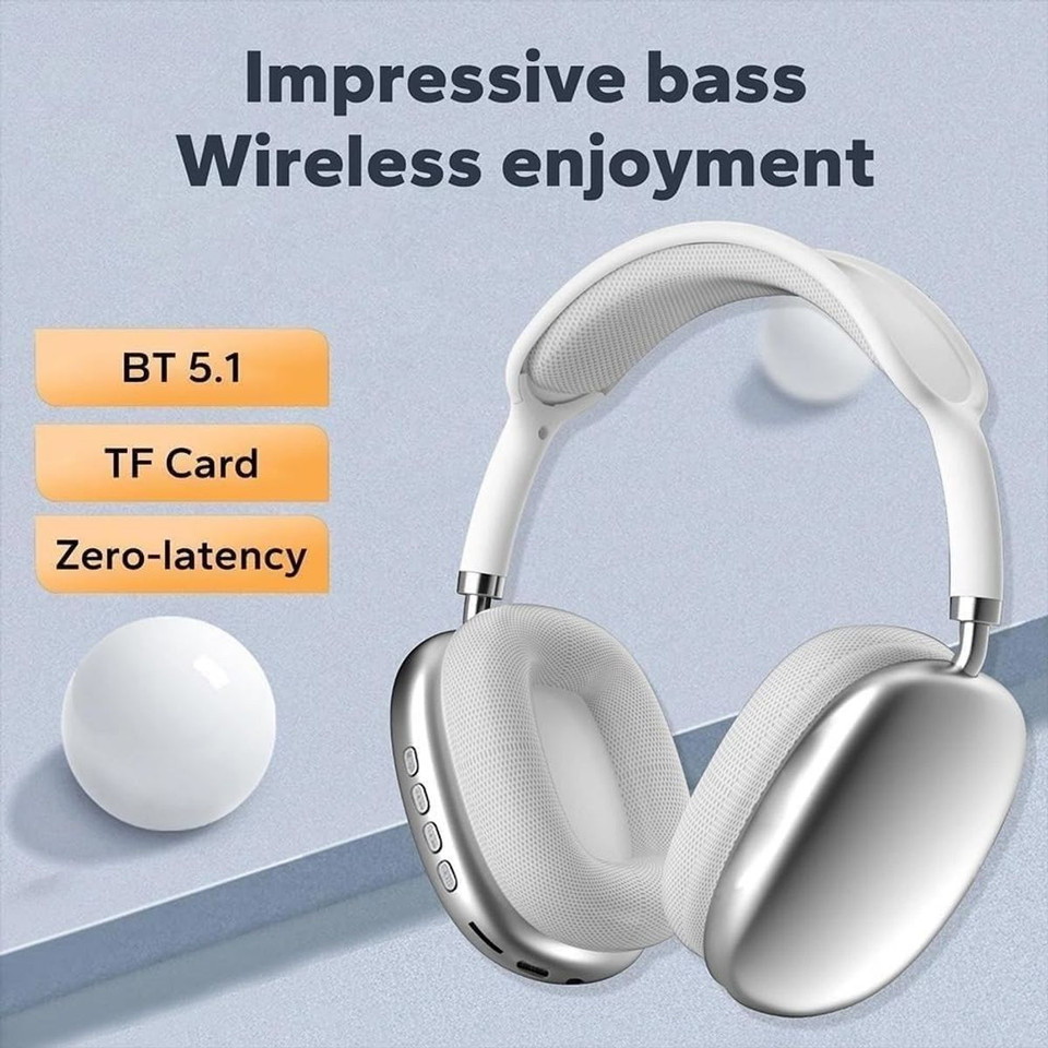 Max P9 Pro Bluetooth Wireless Headphones with Active Noise Cancellation product image