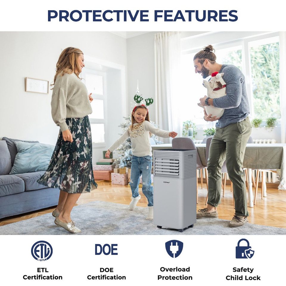 10,000BTU Portable Air Cooler with Fan & Dehumidifier Mode product image