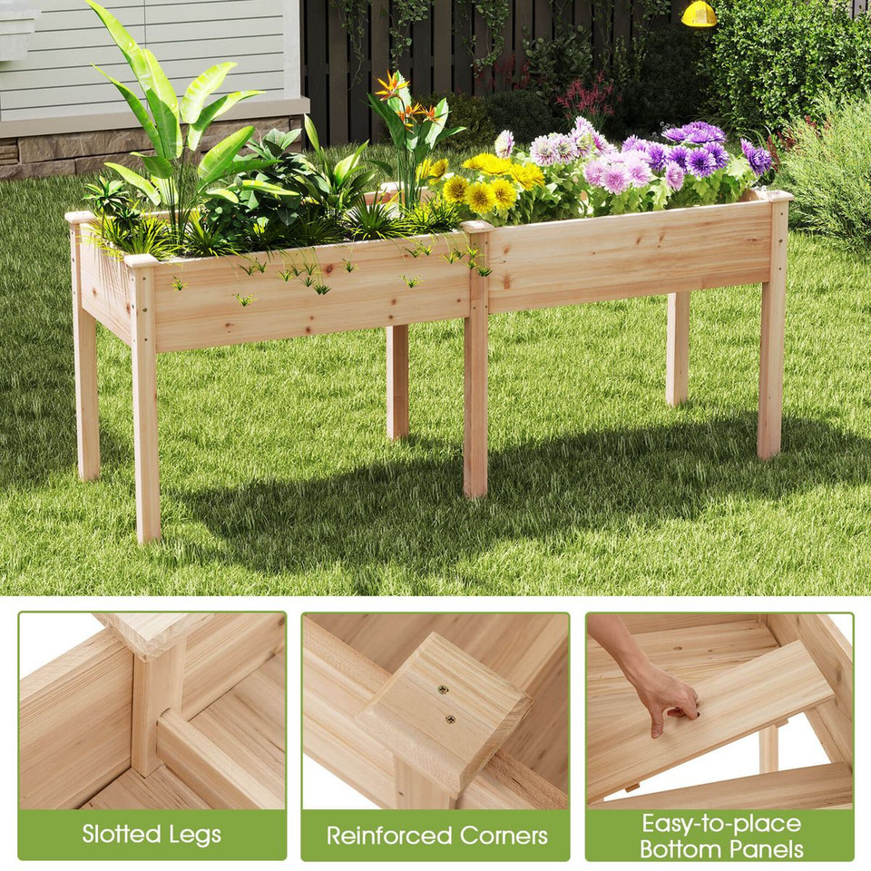 Outdoor Raised Garden Planter Box product image