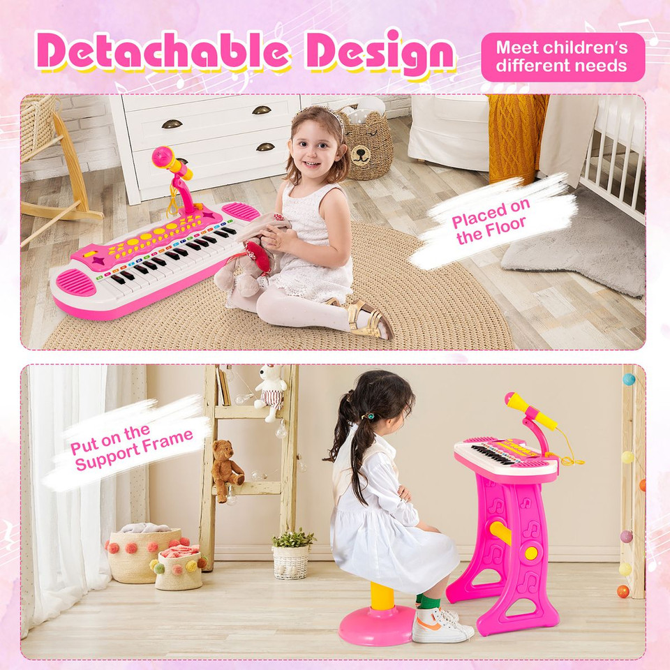 31-Key Piano Keyboard with Microphone for Kids product image