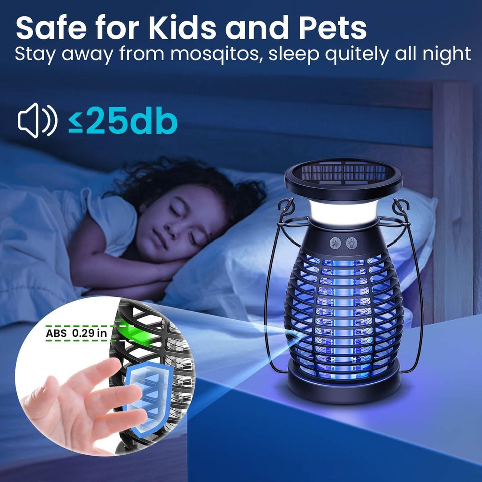 Burlan Solar Cordless Mosquito Zapper  product image