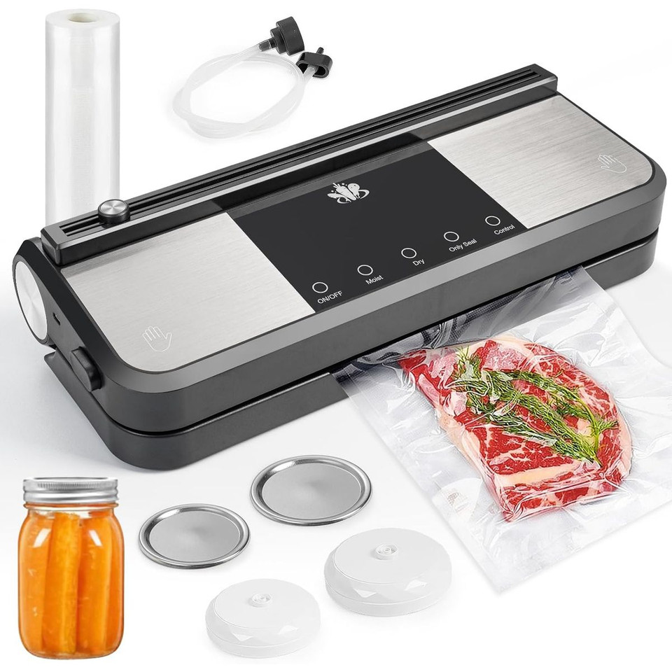 Etunsia Cordless Vacuum Sealer Machine, Mason Jar Starter Kit product image