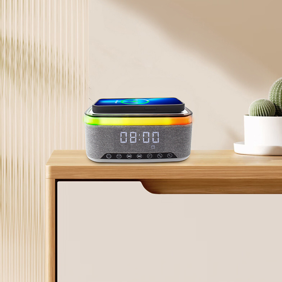 Wireless Charger Clock with Speaker product image